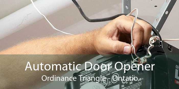 Automatic Door Opener Ordinance Triangle - Ontario