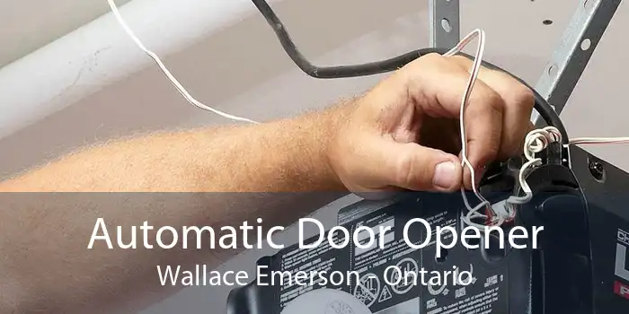 Automatic Door Opener Wallace Emerson - Ontario