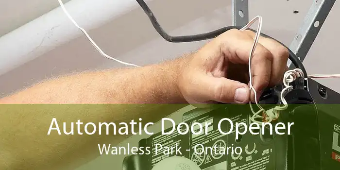 Automatic Door Opener Wanless Park - Ontario