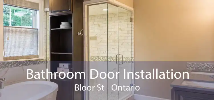 Bathroom Door Installation Bloor St - Ontario