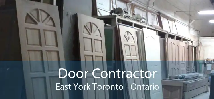 Door Contractor East York Toronto - Ontario