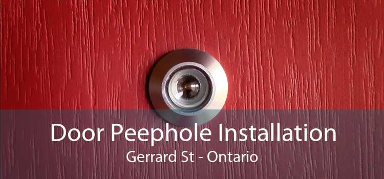 Door Peephole Installation Gerrard St - Ontario