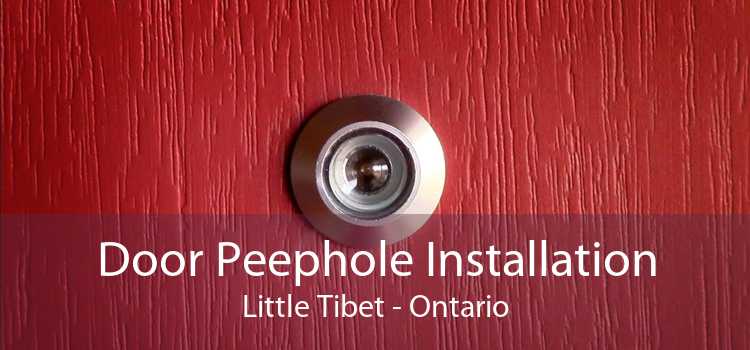 Door Peephole Installation Little Tibet - Ontario