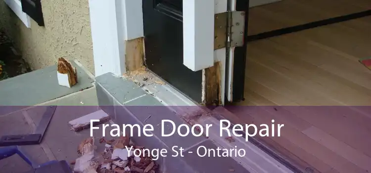 Frame Door Repair Yonge St - Ontario