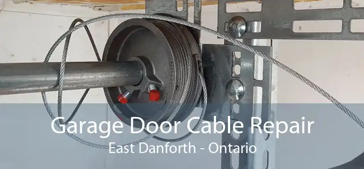 Garage Door Cable Repair East Danforth - Ontario