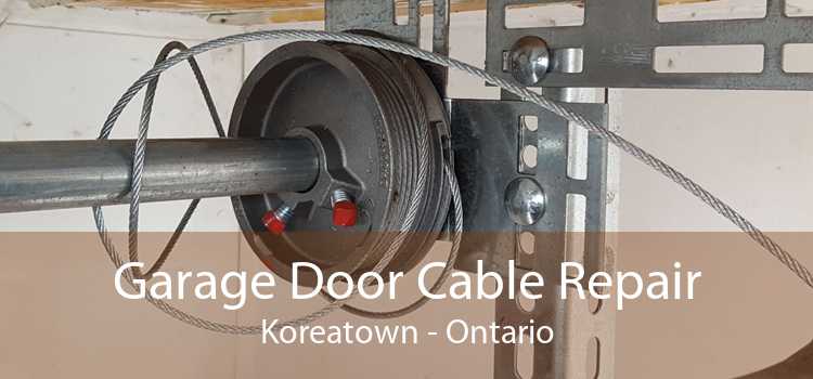 Garage Door Cable Repair Koreatown - Ontario