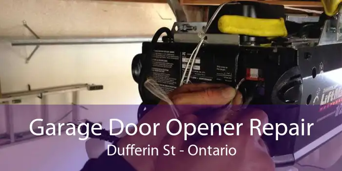 Garage Door Opener Repair Dufferin St - Ontario