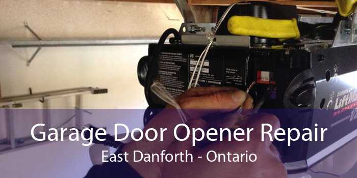 Garage Door Opener Repair East Danforth - Ontario