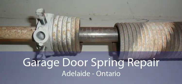 Garage Door Spring Repair Adelaide - Ontario