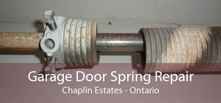 Garage Door Spring Repair Chaplin Estates - Ontario