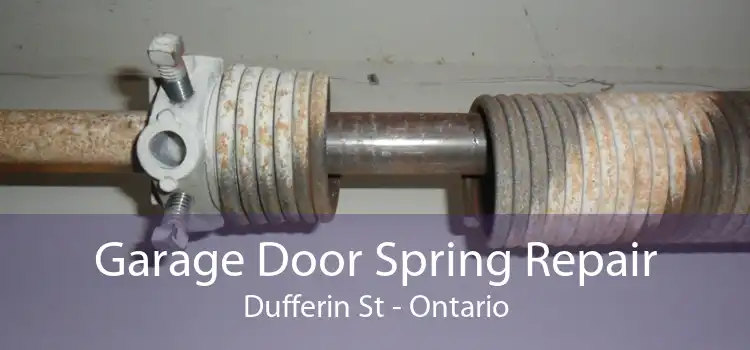 Garage Door Spring Repair Dufferin St - Ontario