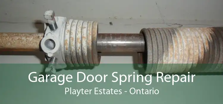 Garage Door Spring Repair Playter Estates - Ontario