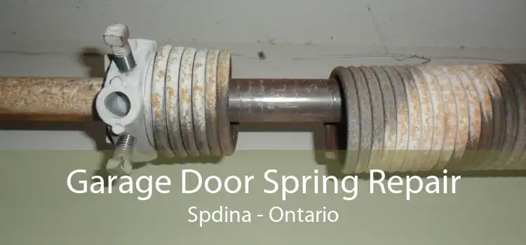 Garage Door Spring Repair Spdina - Ontario