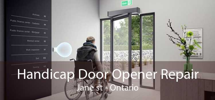 Handicap Door Opener Repair Jane st - Ontario