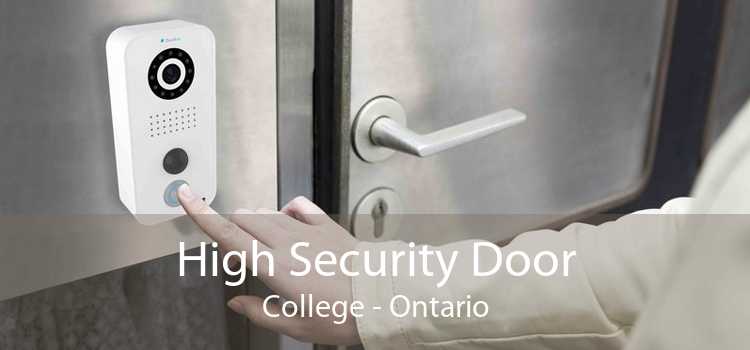 High Security Door College - Ontario