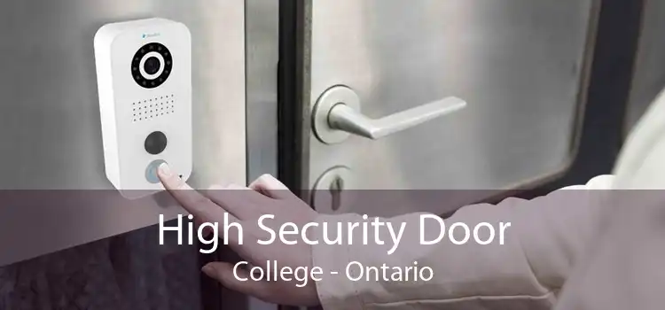 High Security Door College - Ontario