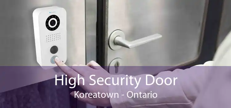 High Security Door Koreatown - Ontario
