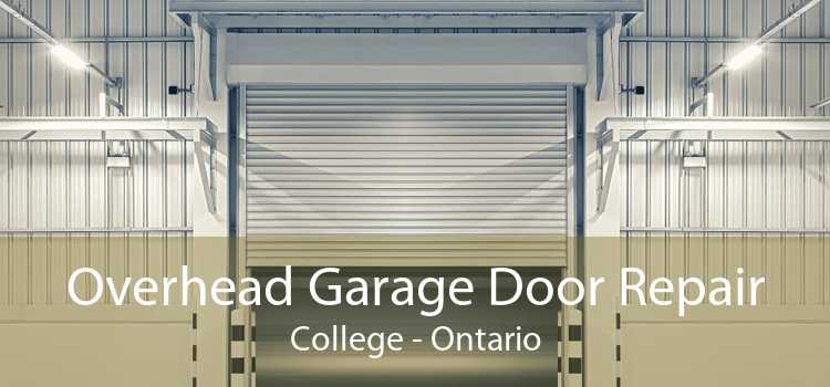 Overhead Garage Door Repair College - Ontario