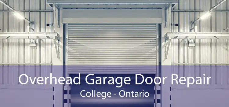 Overhead Garage Door Repair College - Ontario