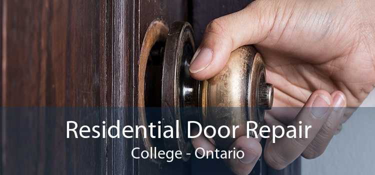 Residential Door Repair College - Ontario