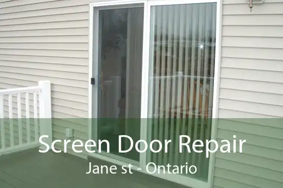 Screen Door Repair Jane st - Ontario
