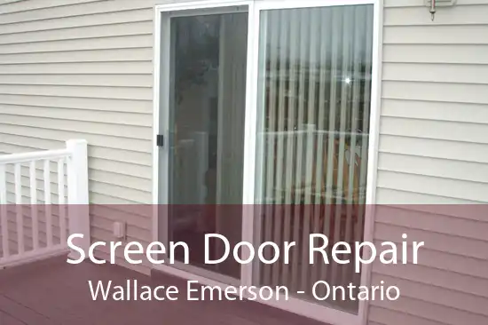 Screen Door Repair Wallace Emerson - Ontario