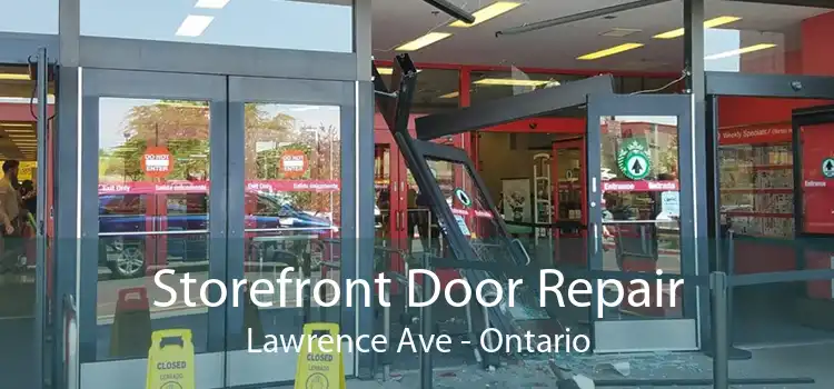 Storefront Door Repair Lawrence Ave - Ontario