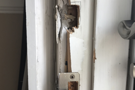 frame door repair Ordinance Triangle